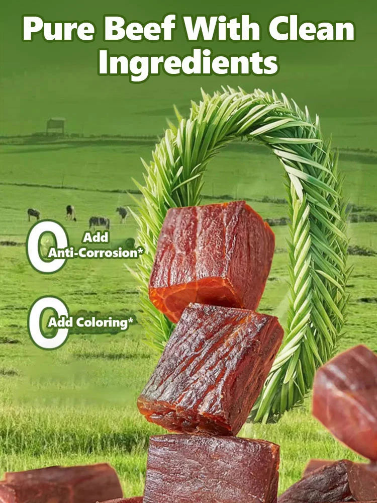 Add high-protein pure beef jerky-MHW