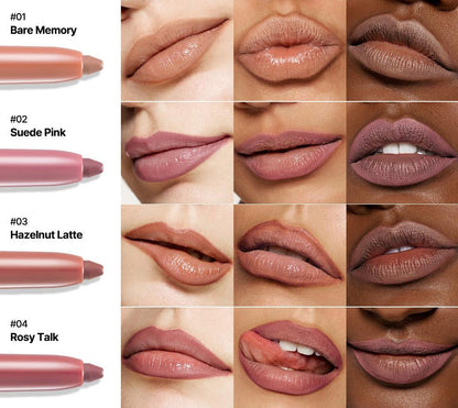 Easy Glide Lip Liner — Creamy, Blendable Color with Smooth Application-MHW
