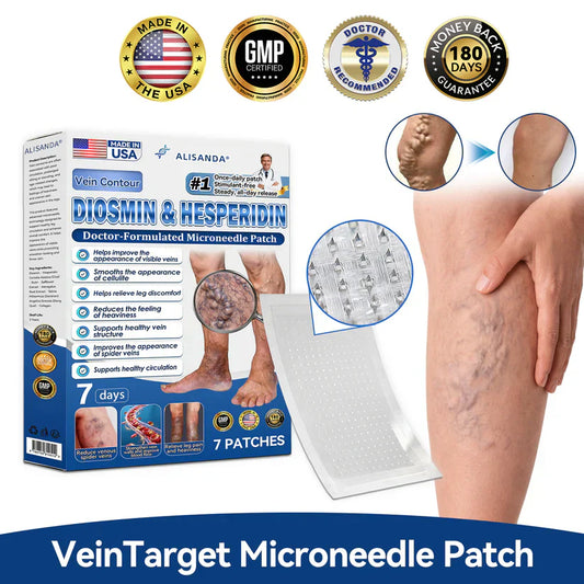 🌿 Hgfnvllc® Vein Contour Micro-Patch ✨ Diosmin & Hesperidin Leg Care Support