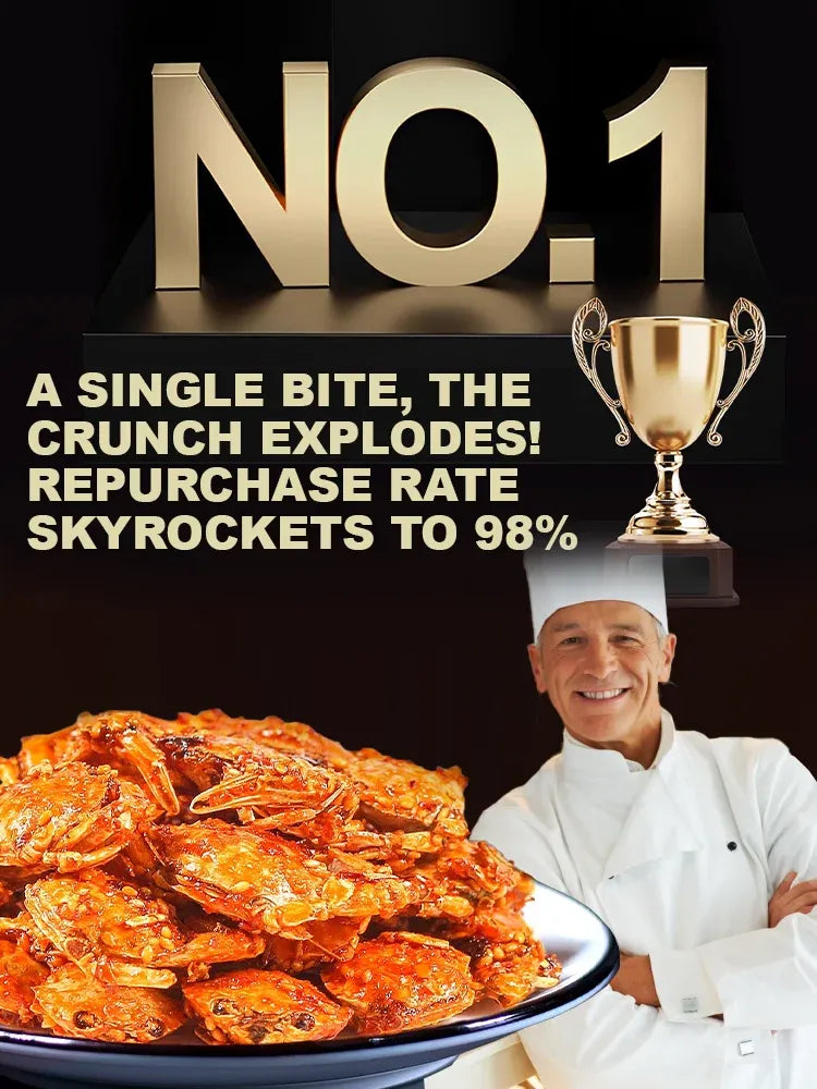 Buy 1 Get 1 Free Alaskan Snow Crab Ready-to-EatCrispy Crab 8HZAN8