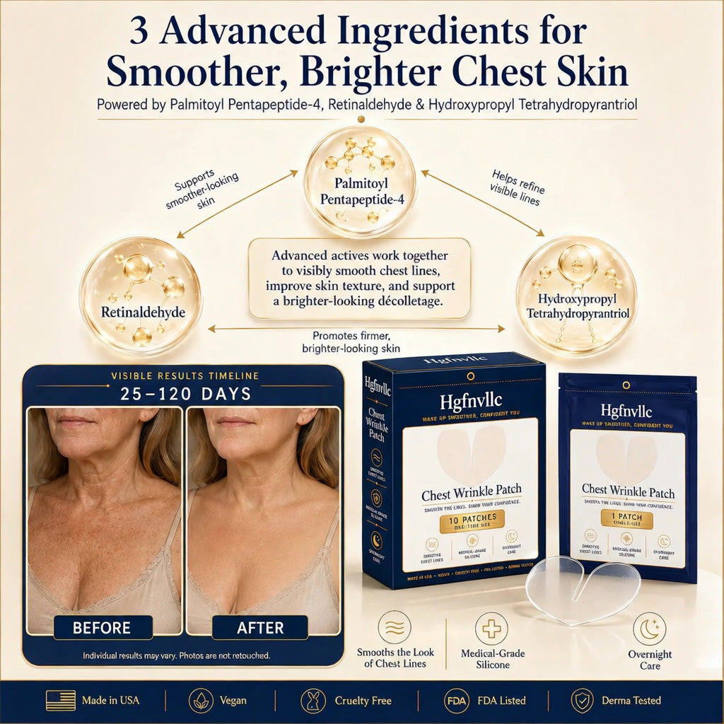 Hgfnvllc-👩‍⚕️ Doctor-Developed Chest Wrinkle Patches-MHW