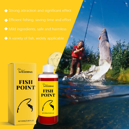 🎣 Concentrated Fish Attractant Liquid – 🐟Fast-Acting Red Worm Formula -9YOE9