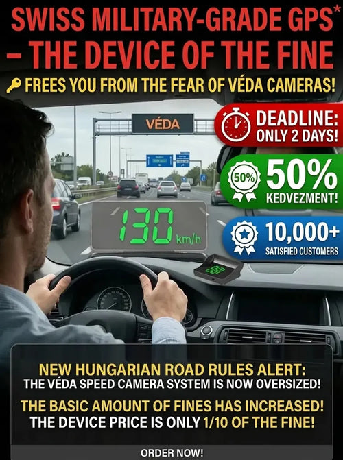 Head-Up Display (HUD) Car GPS Digital Speedometer-9YOE9