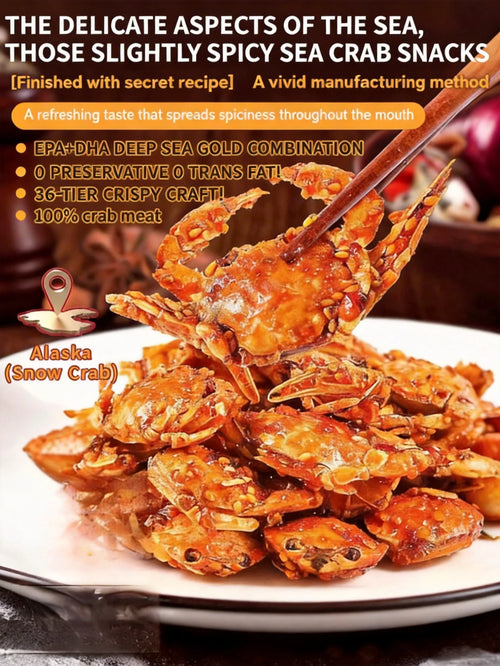 Buy 1 Get 1 Free Alaskan Snow Crab Ready-to-EatCrispy Crab 8HZAN8