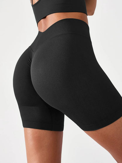 Seamless High-Waisted Sculpting Booty Lift Leggings