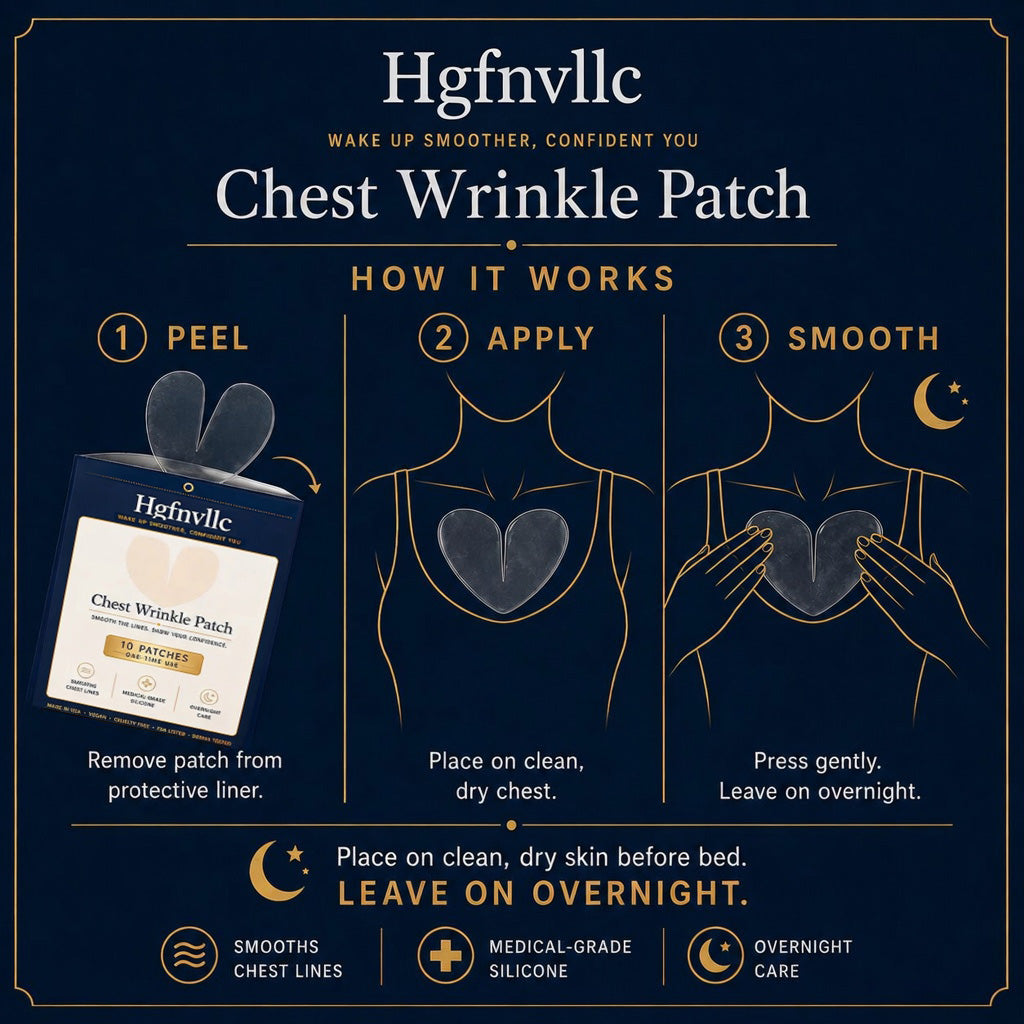 Hgfnvllc-👩‍⚕️ Doctor-Developed Chest Wrinkle Patches-MHW