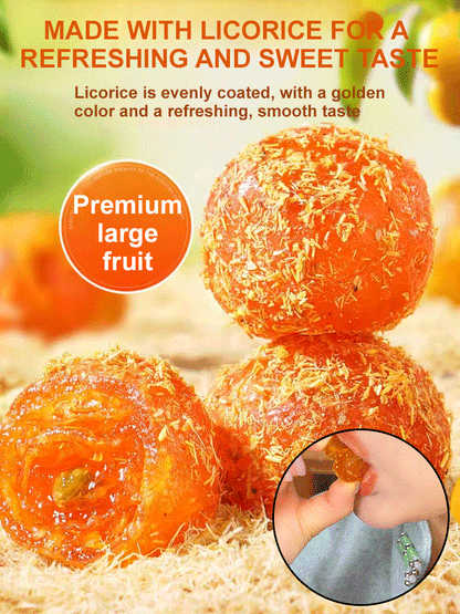 [Kumquat and Licorice Only] Antioxidant and Lung-Nourishing Dried Kumquat with Licorice-9YOE9