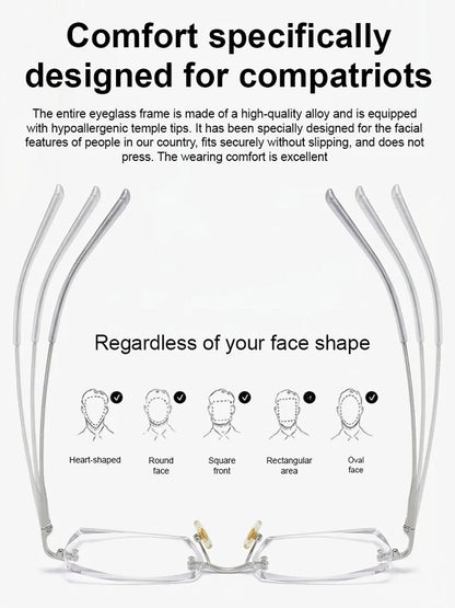 【Co-Created by Designers】Gypsophila Smart Zoom and Color-Changing Reading Glasses-MHW