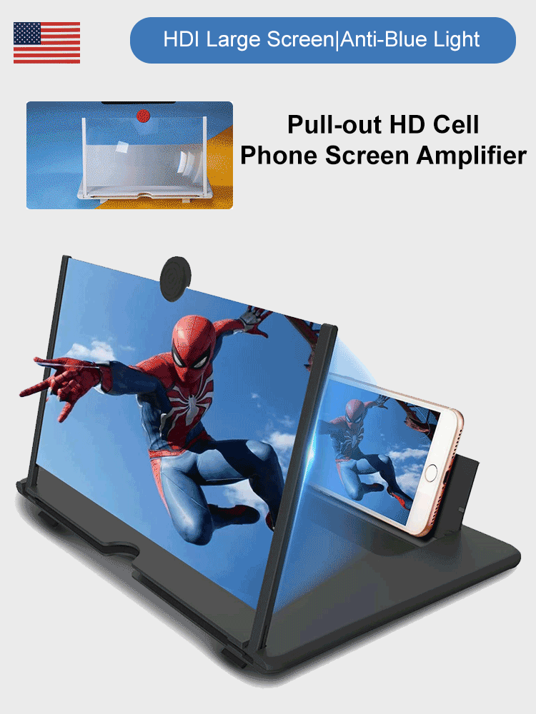 Pull-out HD cell phone screen amplifier-MHW
