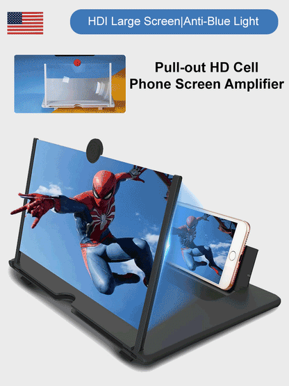 Pull-out HD cell phone screen amplifier-MHW