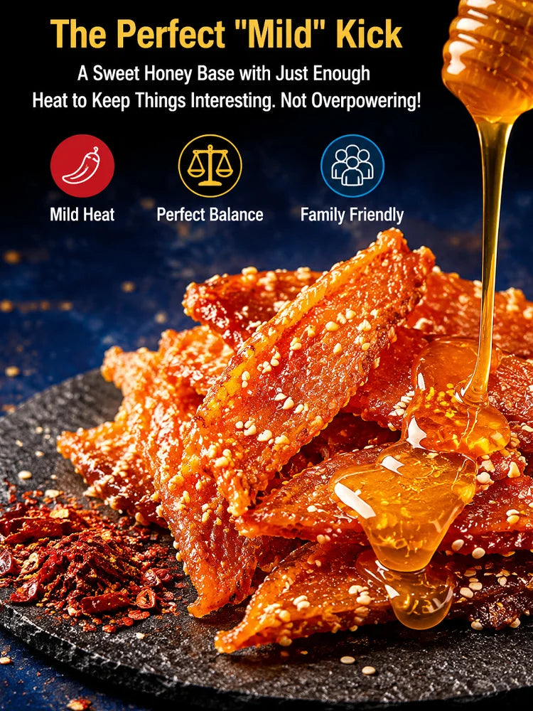 Honey Spicy Sesame Grilled Fish Snack-MHW