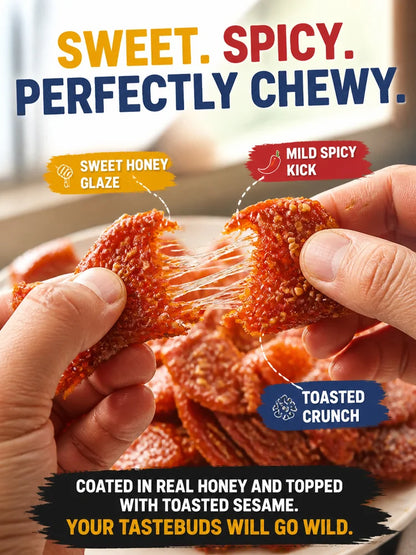 Honey Spicy Sesame Grilled Fish Snack-MHW