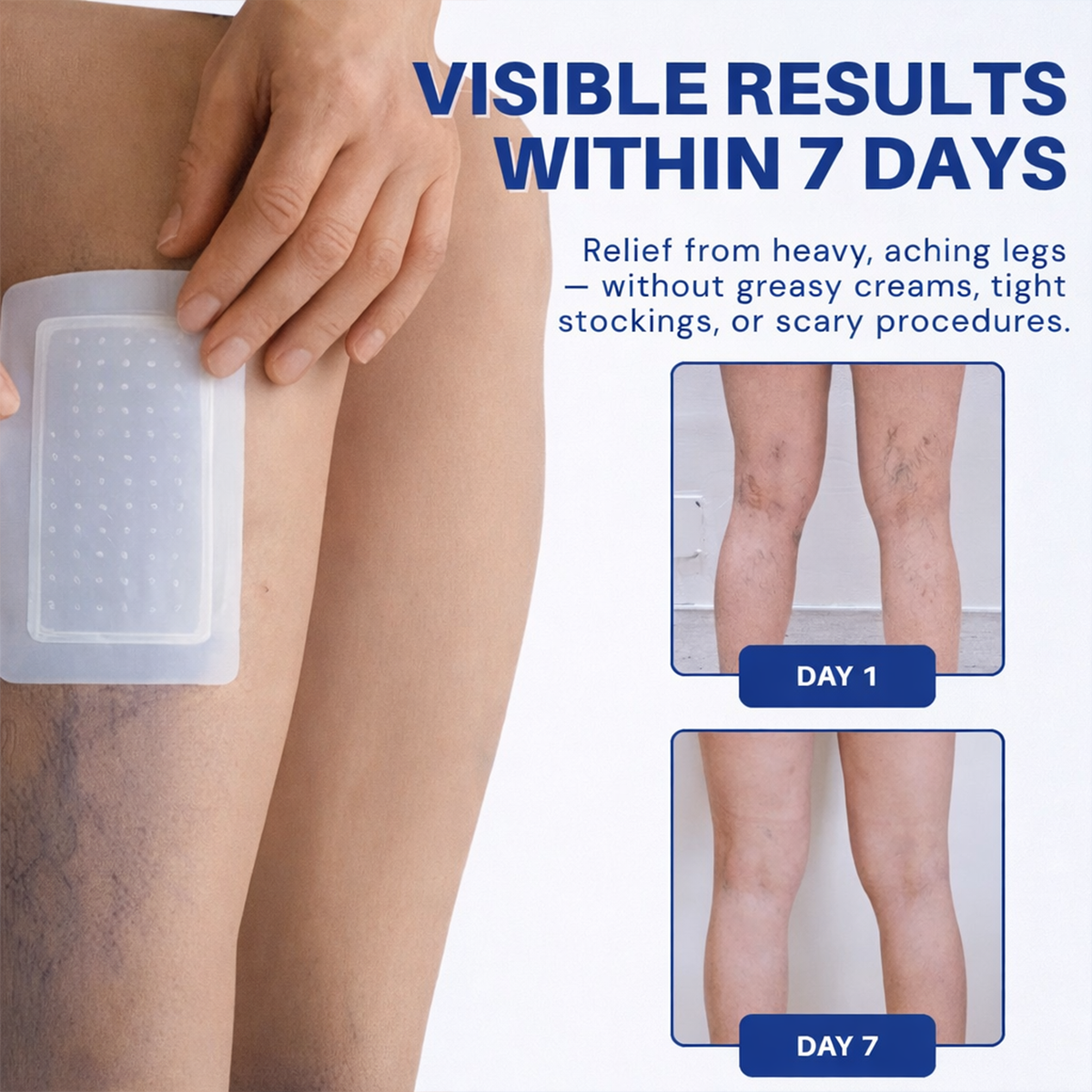 🌿 Hgfnvllc® Vein Contour Micro-Patch ✨ Diosmin & Hesperidin Leg Care Support