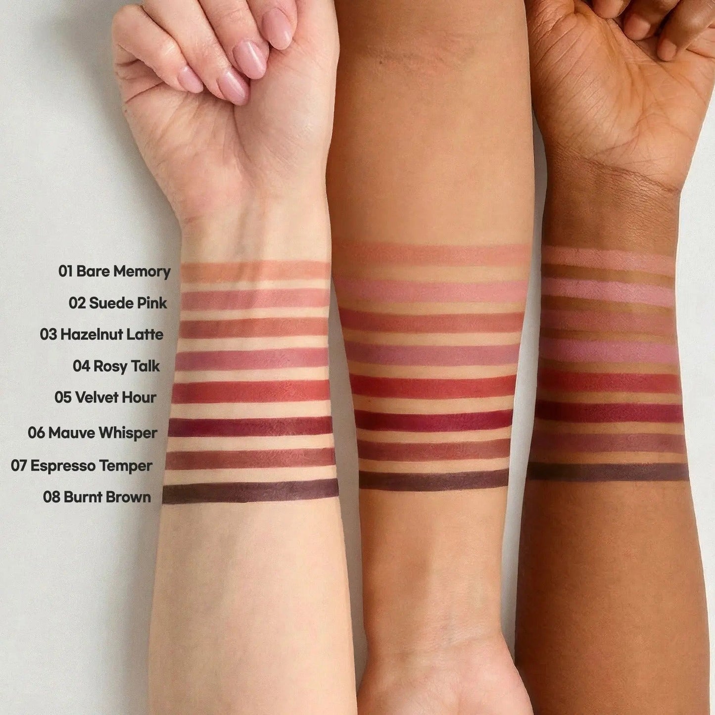 Easy Glide Lip Liner — Creamy, Blendable Color with Smooth Application-MHW
