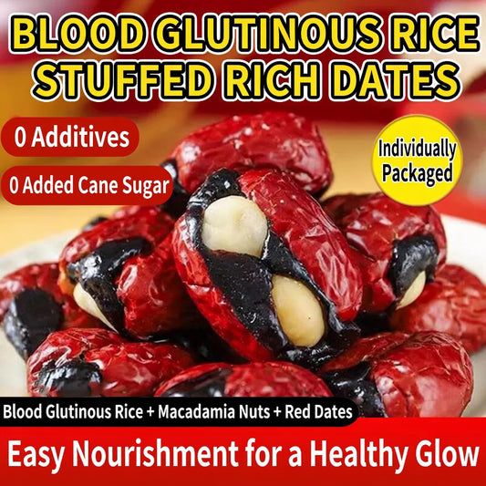 🌼🌼Say goodbye to the guilt of high-calorie diets! 🌽 Satisfy your taste buds with our fiber-rich dried red dates and macadamia nuts!-9YOE9