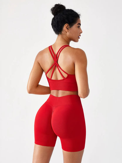 Seamless High-Waisted Sculpting Booty Lift Leggings