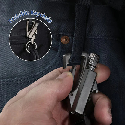 🔥 Final Day – 70% OFF! 🔥 3-in-1 Permanent Match Carabiner Keychain