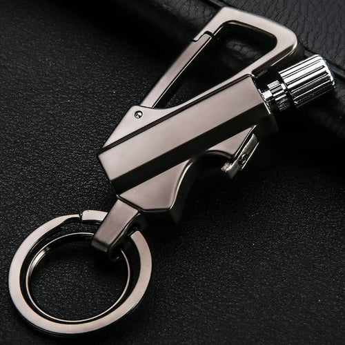 🔥 Final Day – 70% OFF! 🔥 3-in-1 Permanent Match Carabiner Keychain