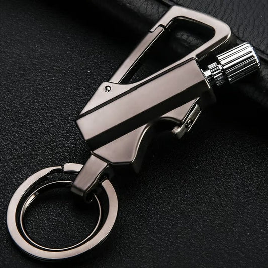 🔥 Final Day – 70% OFF! 🔥 3-in-1 Permanent Match Carabiner Keychain