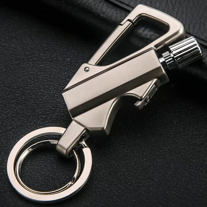🔥 Final Day – 70% OFF! 🔥 3-in-1 Permanent Match Carabiner Keychain