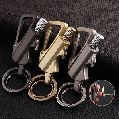🔥 Final Day – 70% OFF! 🔥 3-in-1 Permanent Match Carabiner Keychain