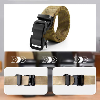 🔥Men’s Heavy-Duty Tactical Nylon Belt – Military Style & Built to Last